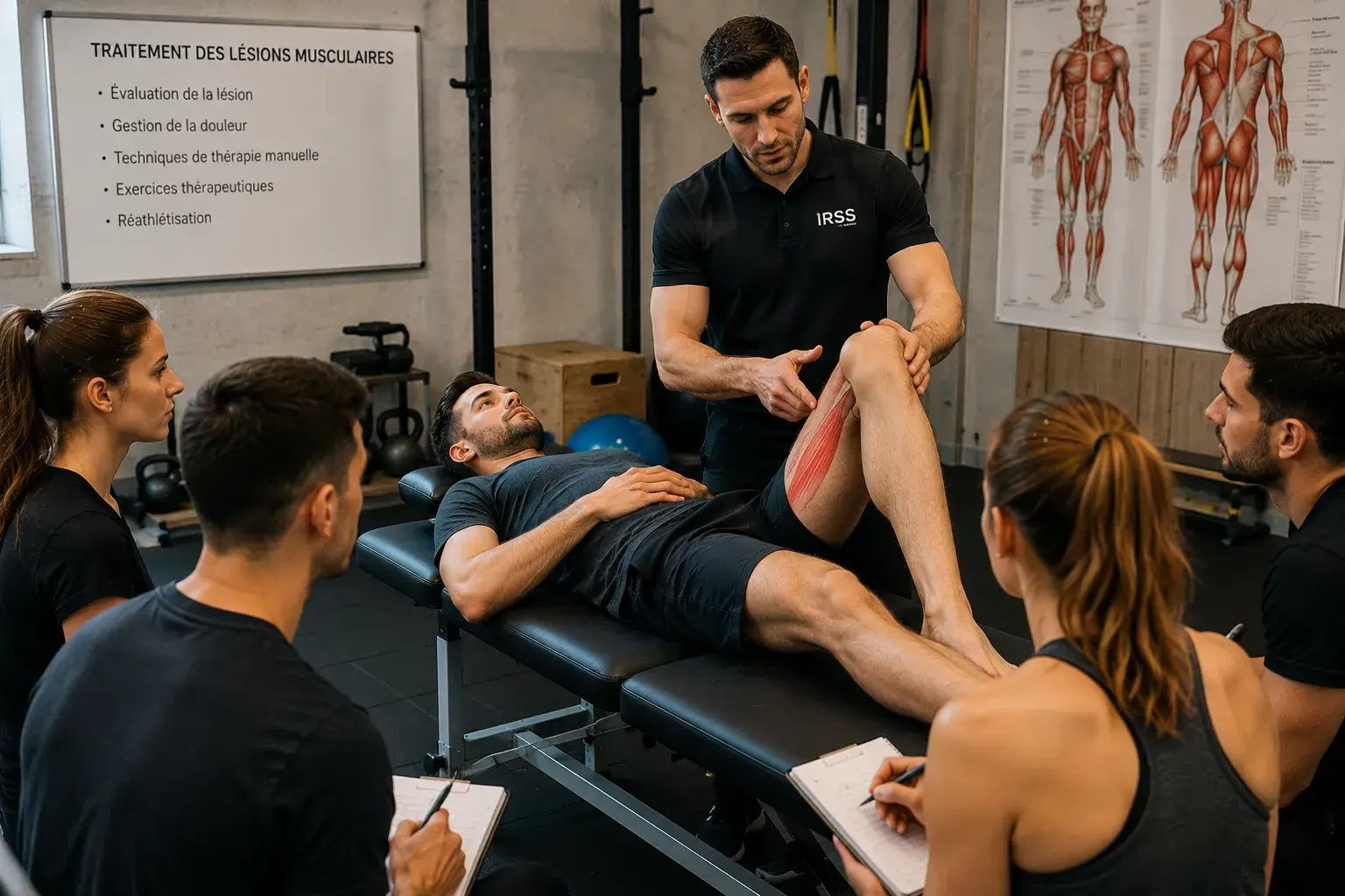 Formation lésions musculaires et retour au sport