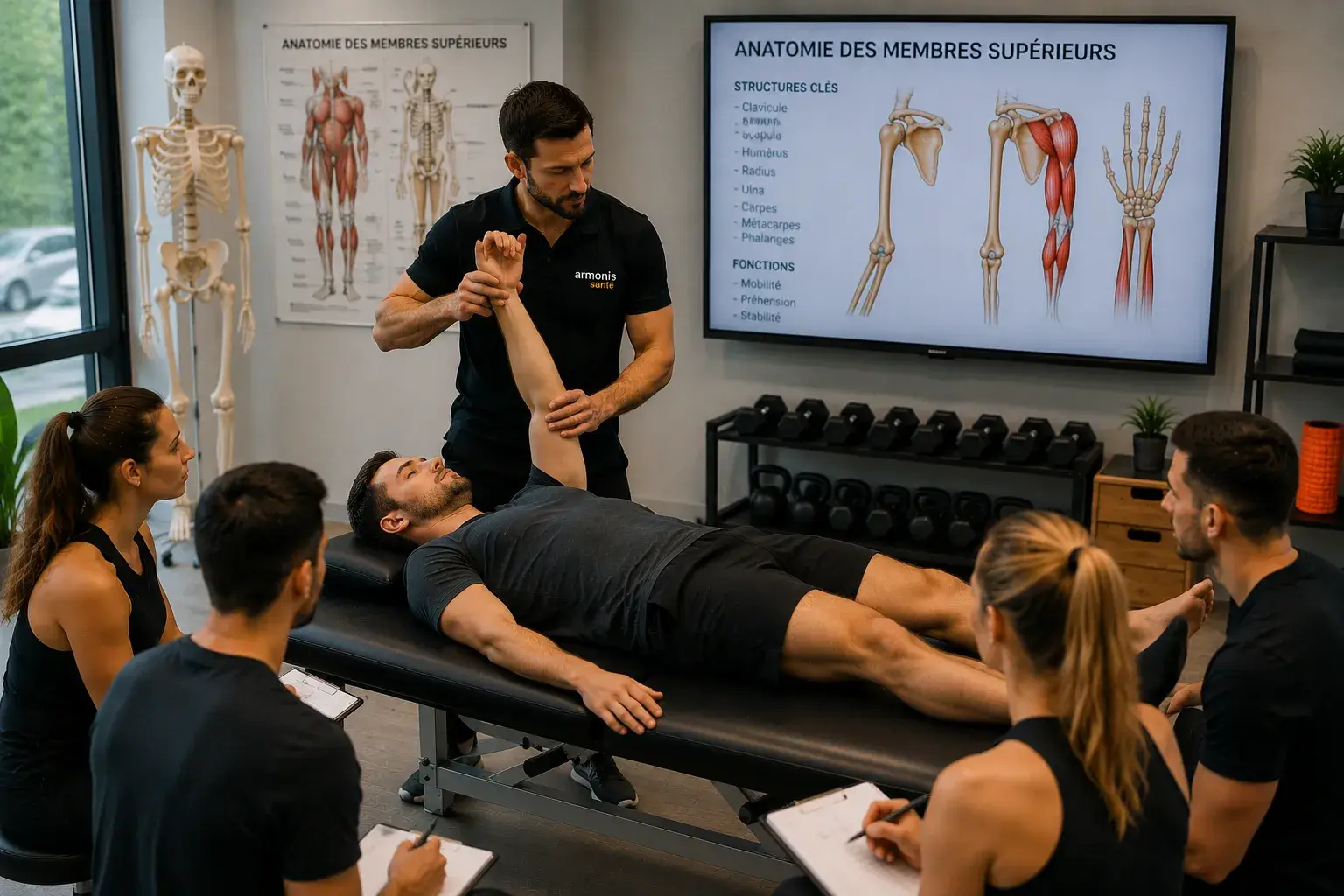 Formation membre supérieur pour kinésithérapeutes